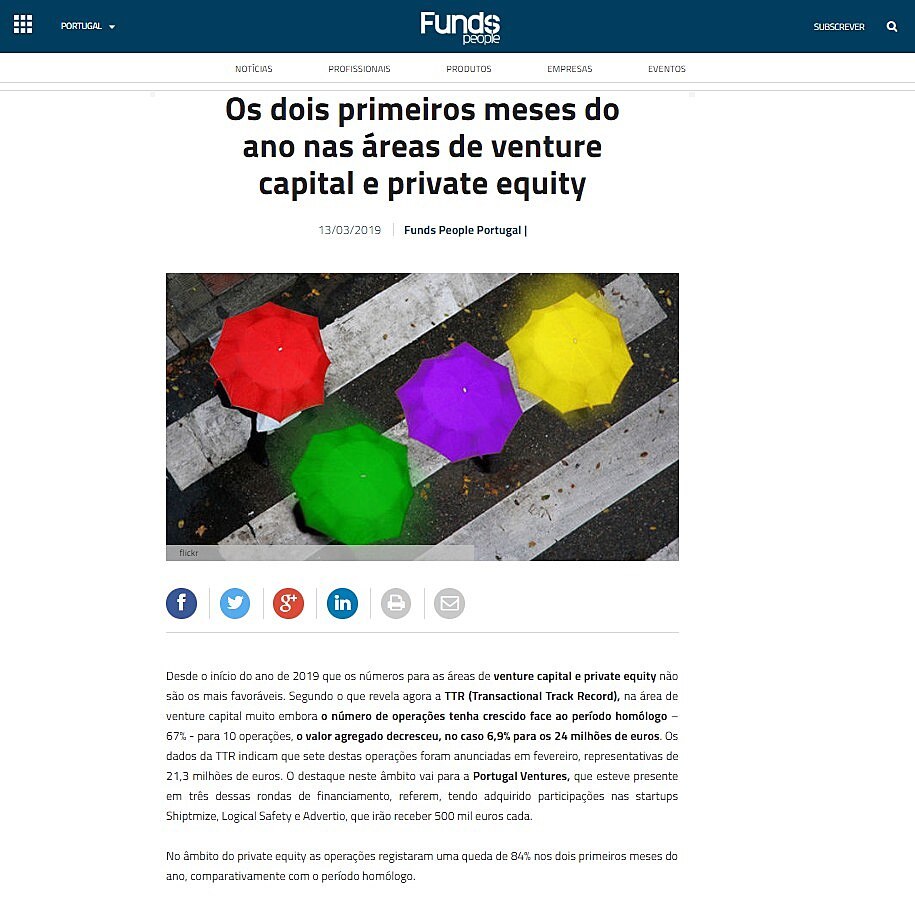 Os dois primeiros meses do ano nas reas de venture capital e private equity